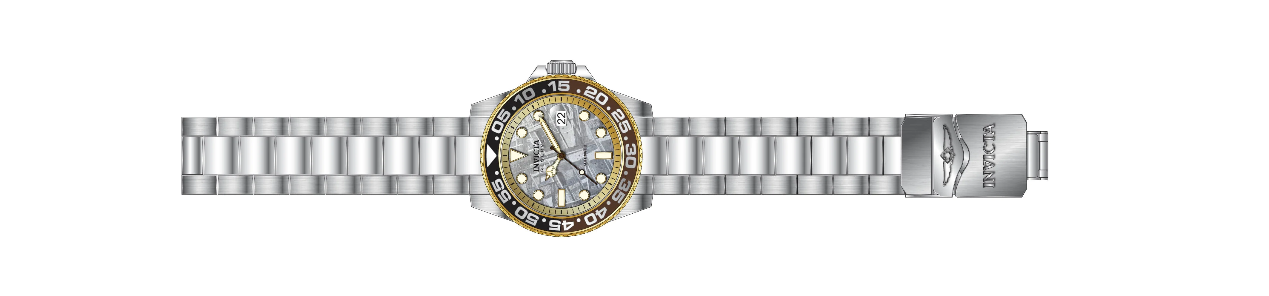 Band for Invicta Reserve men 34202