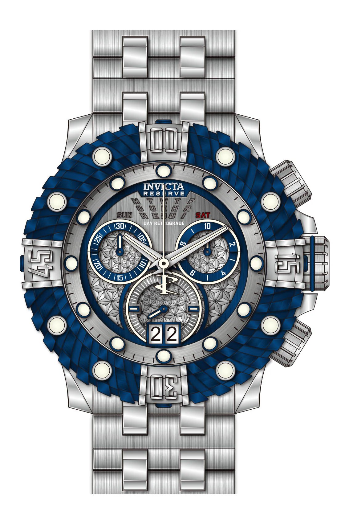 Band for Invicta Reserve Men 43640 - Image 2