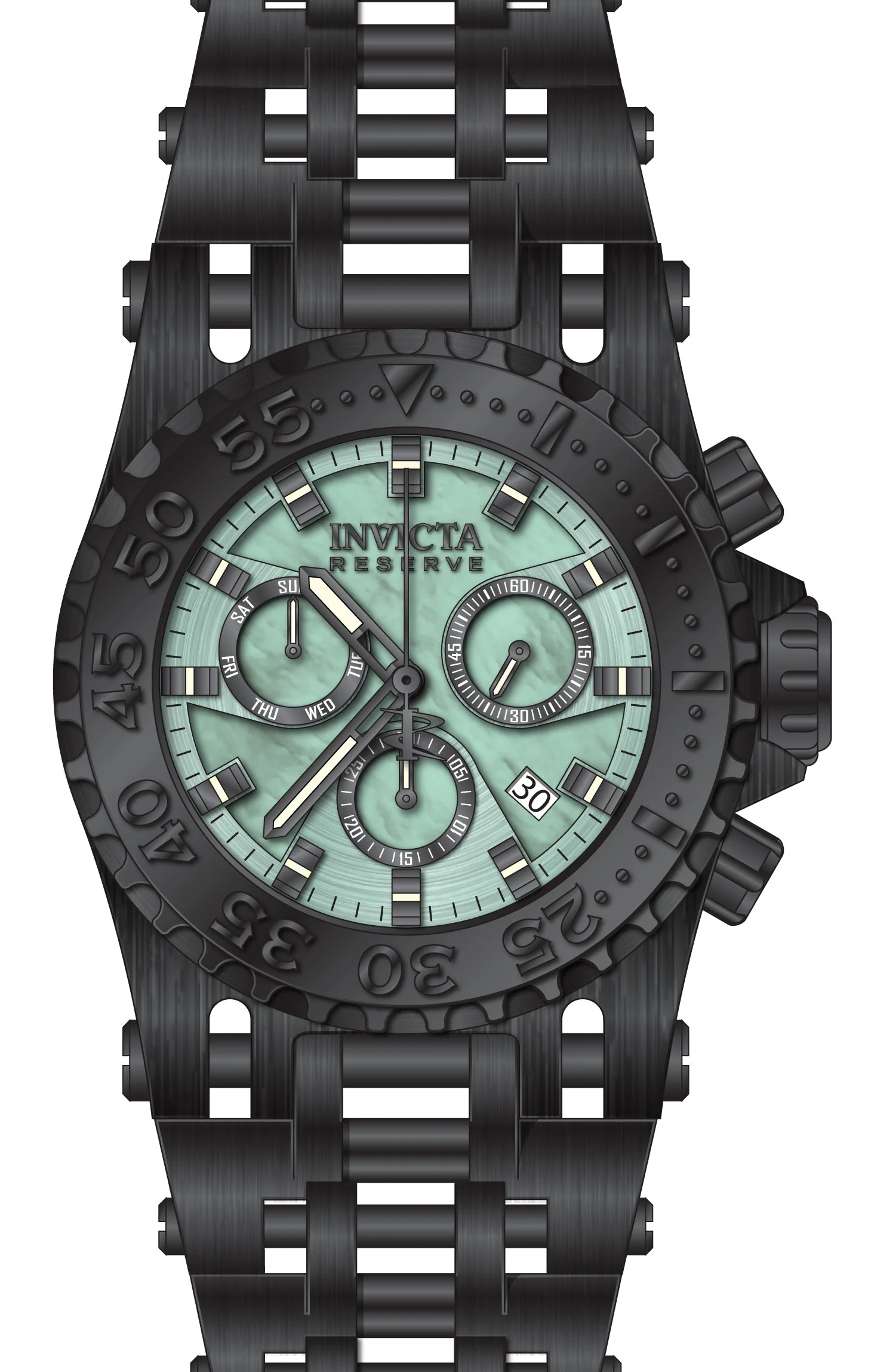 Band For Invicta Reserve Men 45930