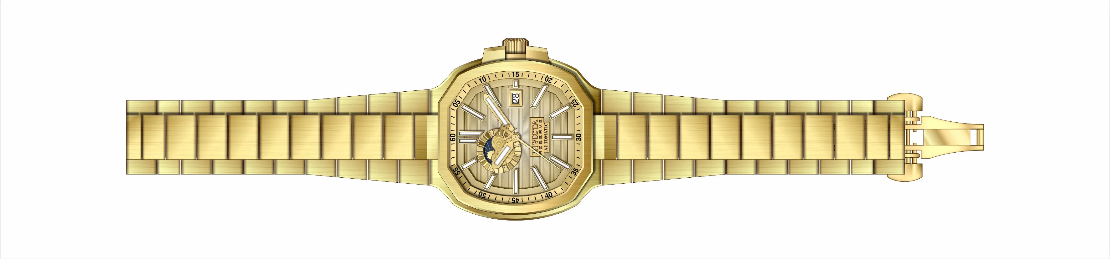 Band For Invicta Reserve Object D Art Men 50092