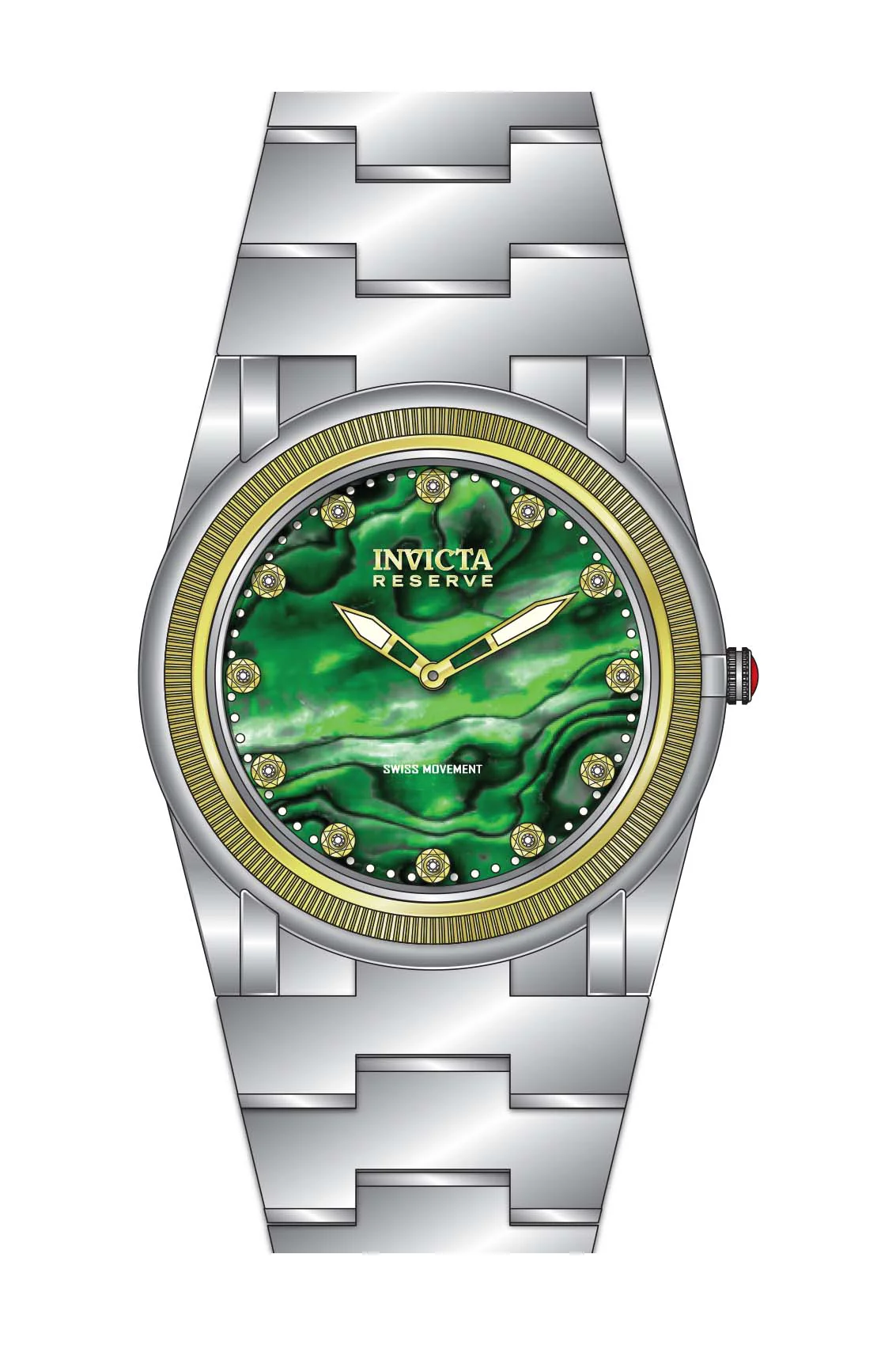Band for Invicta Reserve Slim men 41062 - Image 2