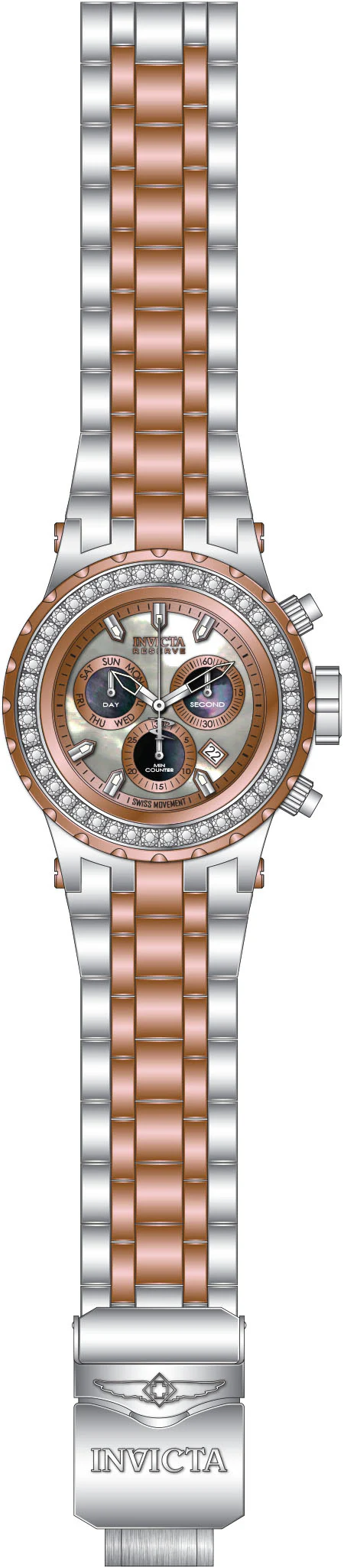 Band For Invicta Reserve Specialty Subaqua Men 51382