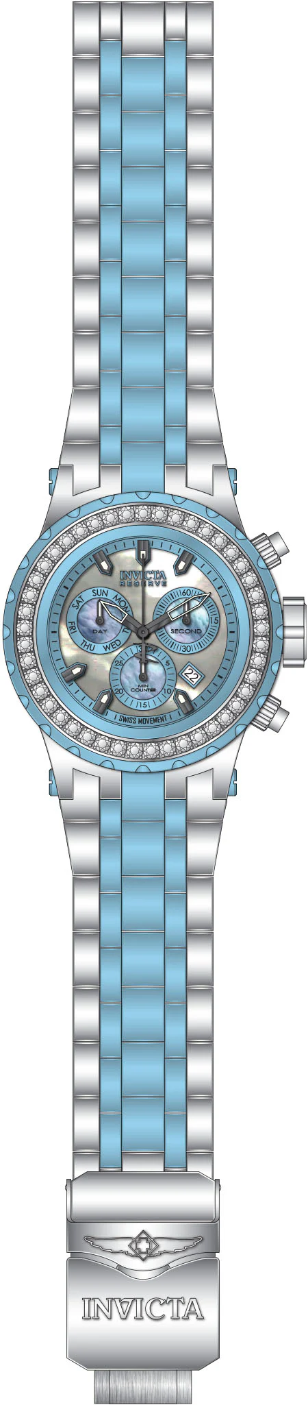 Band For Invicta Reserve Specialty Subaqua Men 51391