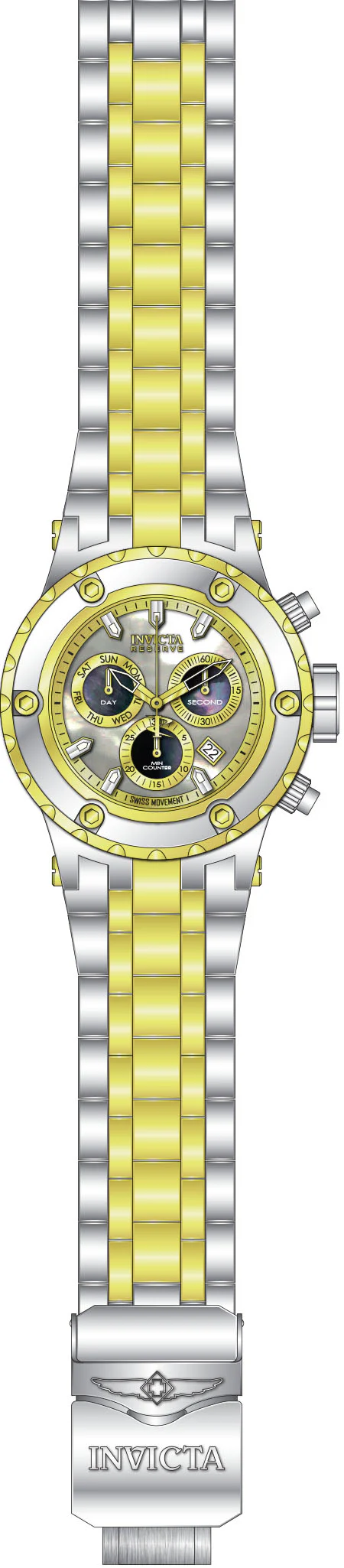 Band For Invicta Reserve Specialty Subaqua Men 51394