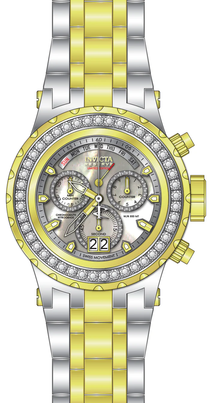 Band For Invicta Reserve Specialty Subaqua Men 51651