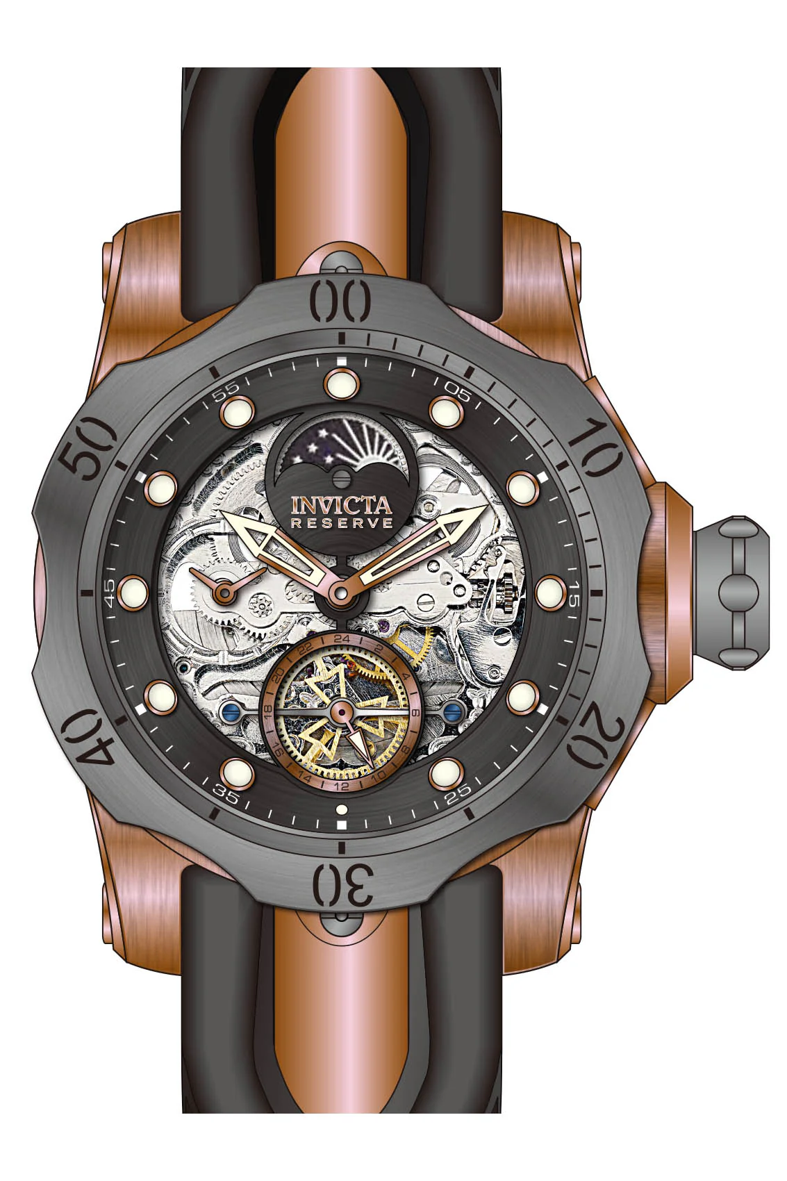 Band for Invicta Reserve Venom Men 43902 - Image 2
