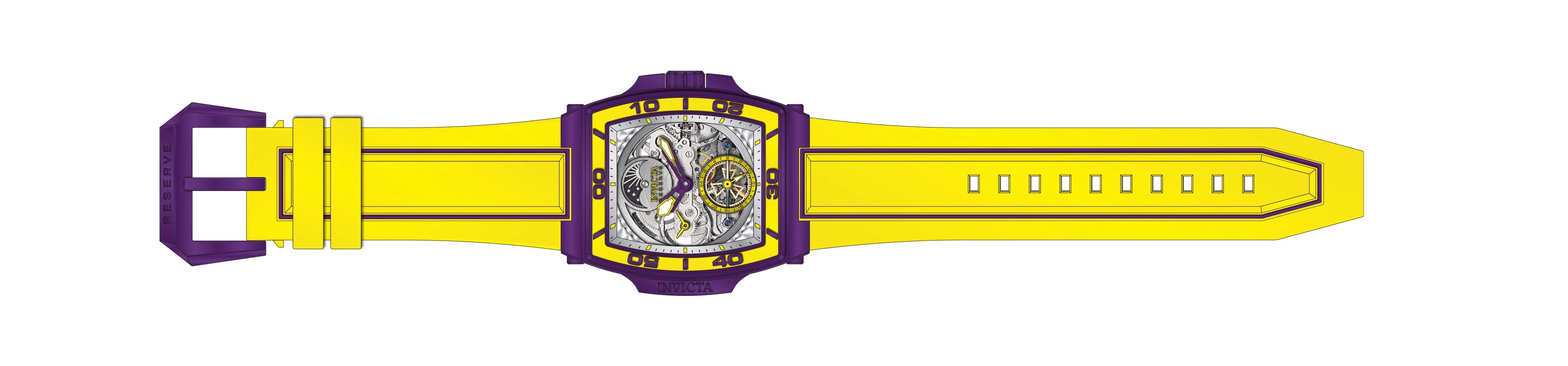 Band for Invicta S1 Rally Diablo Men 43414