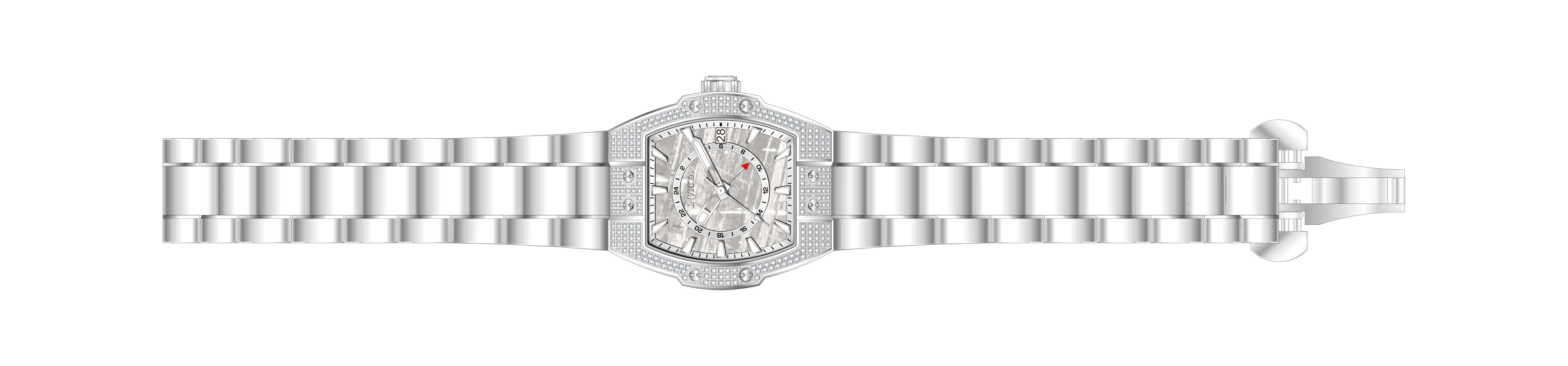 Band For Invicta S1 Rally  Lady 45709