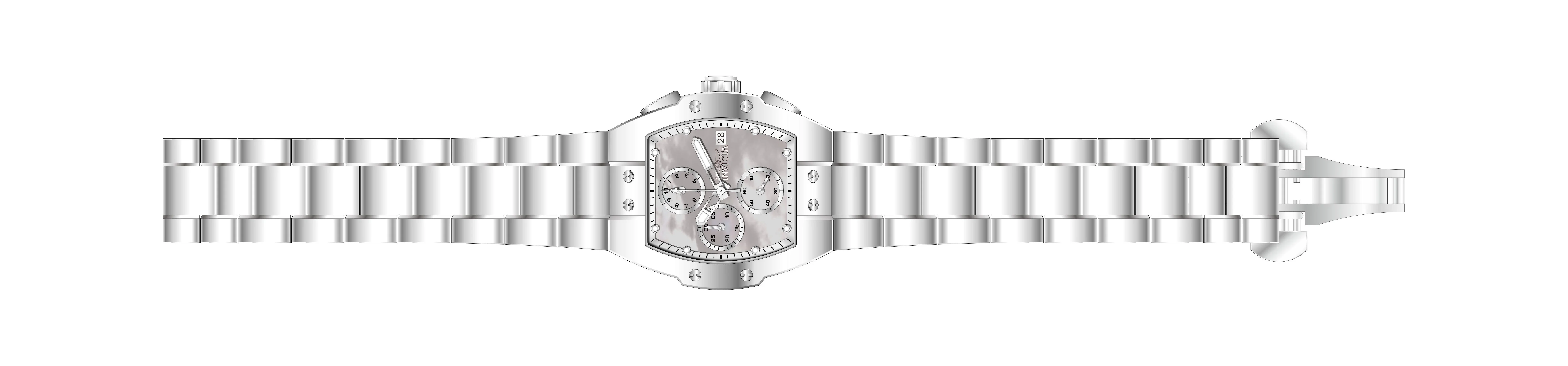 Band For Invicta S1 Rally  Lady 45769