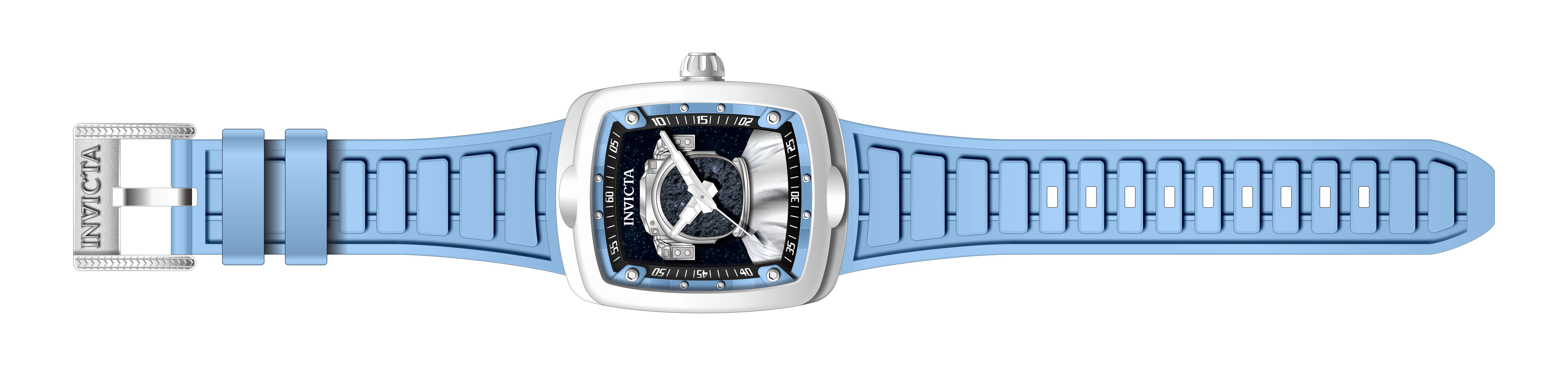 Band for Invicta S1 Rally Lava Diablo Men 43606