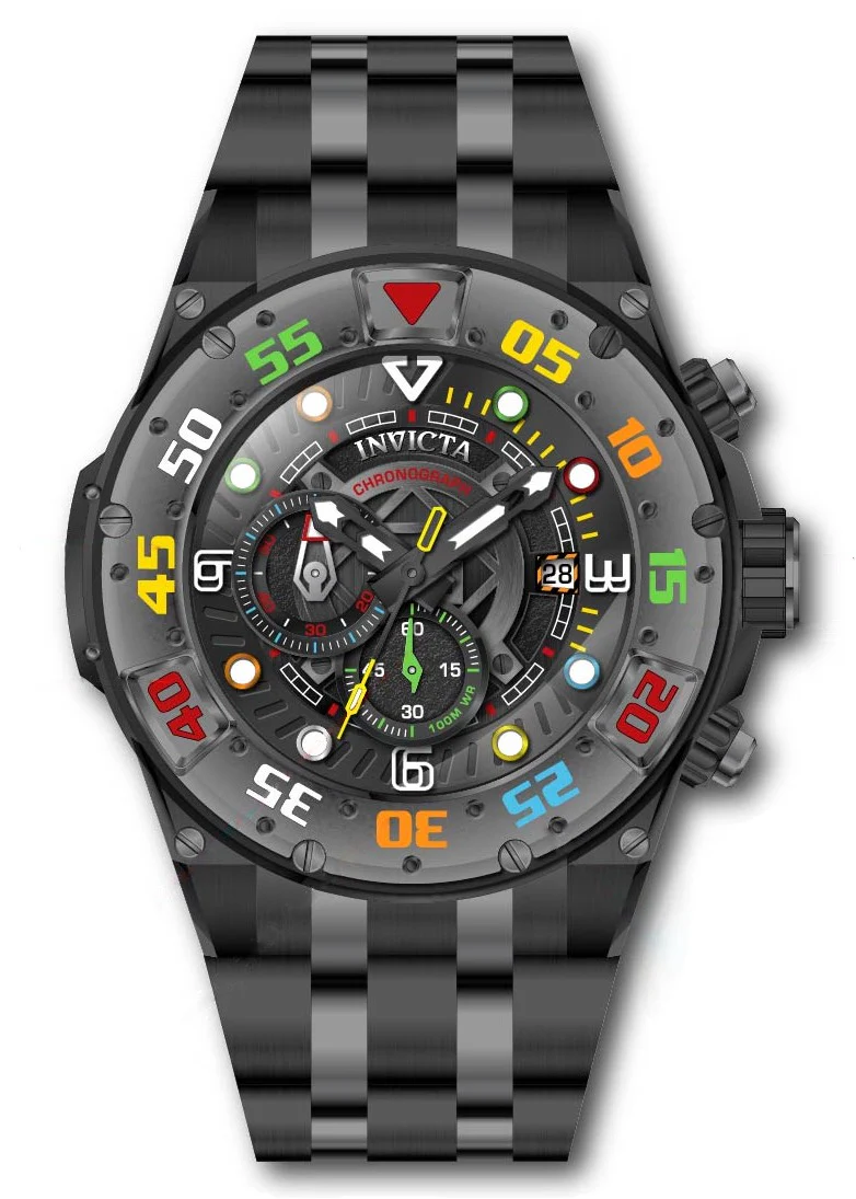 Band For Invicta S1 Rally  Men 45341