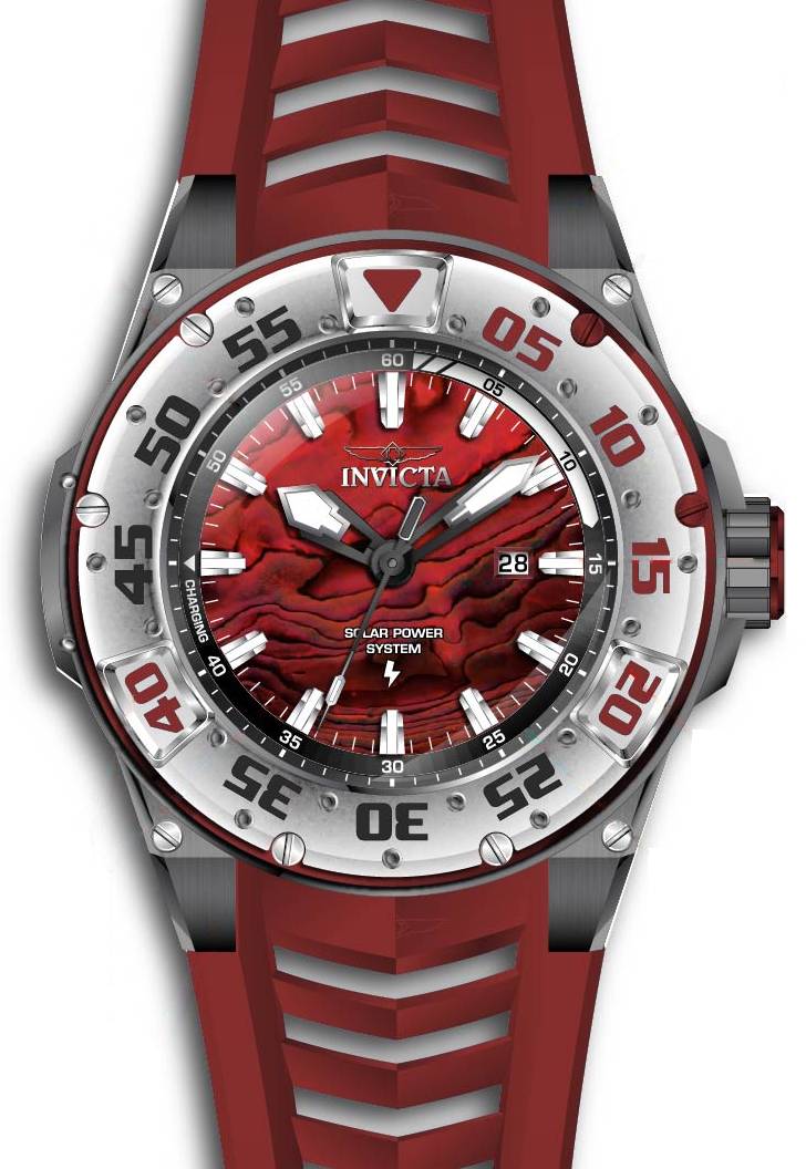 Band For Invicta S1 Rally  Men 45346