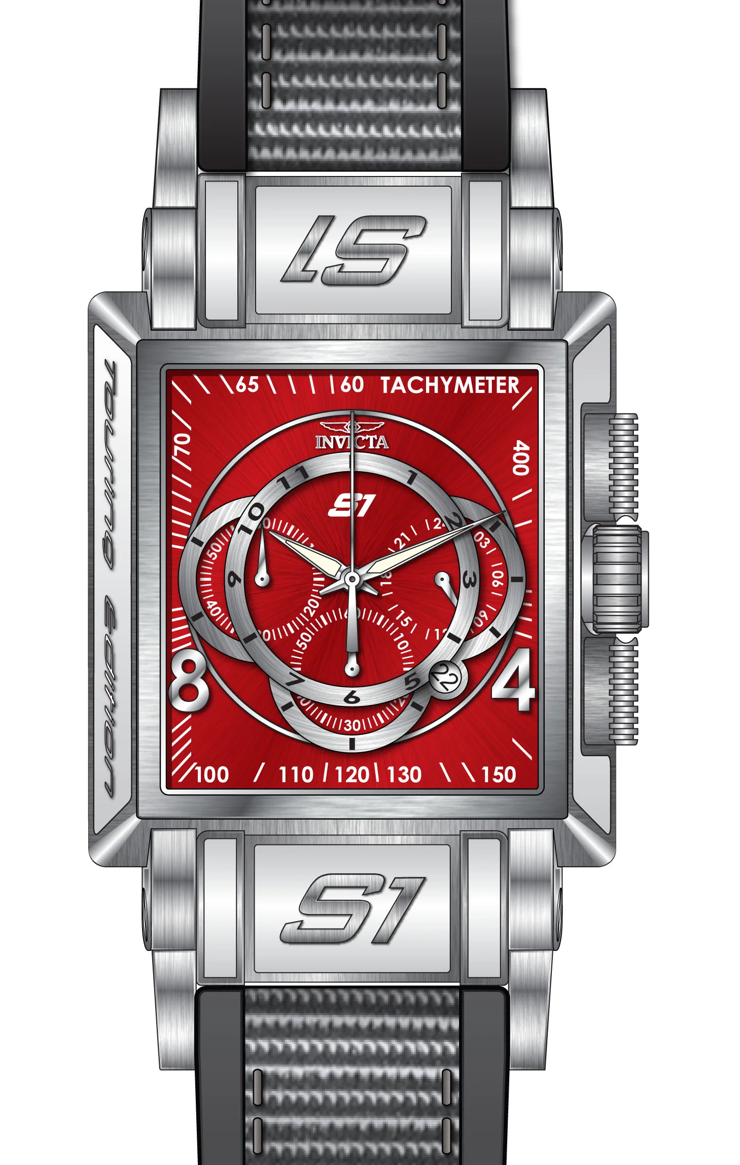Band For Invicta S1 Rally Men 46489