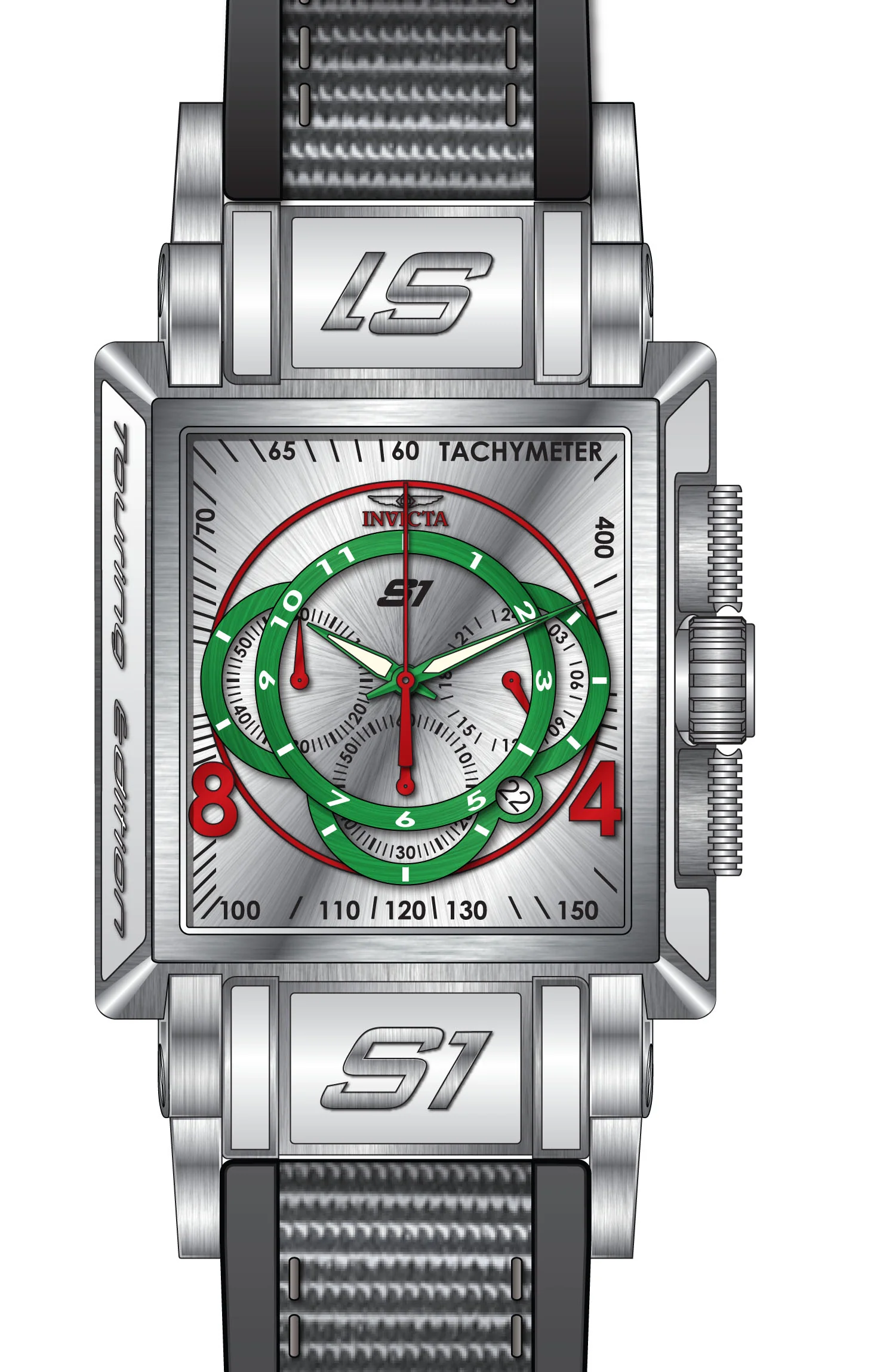 Band For Invicta S1 Rally Men 46490
