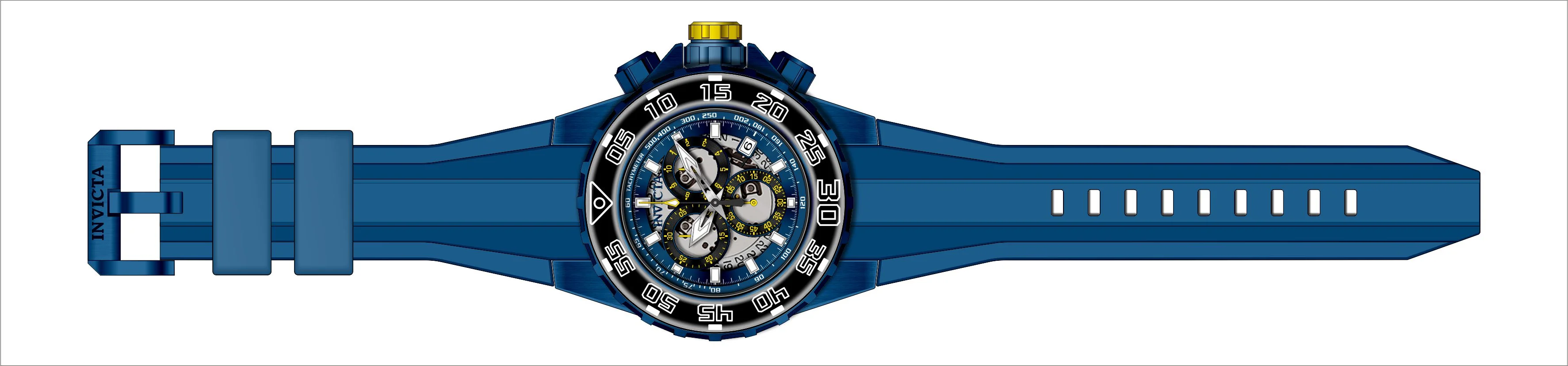 Band For Invicta Sea Hunter Men 45510