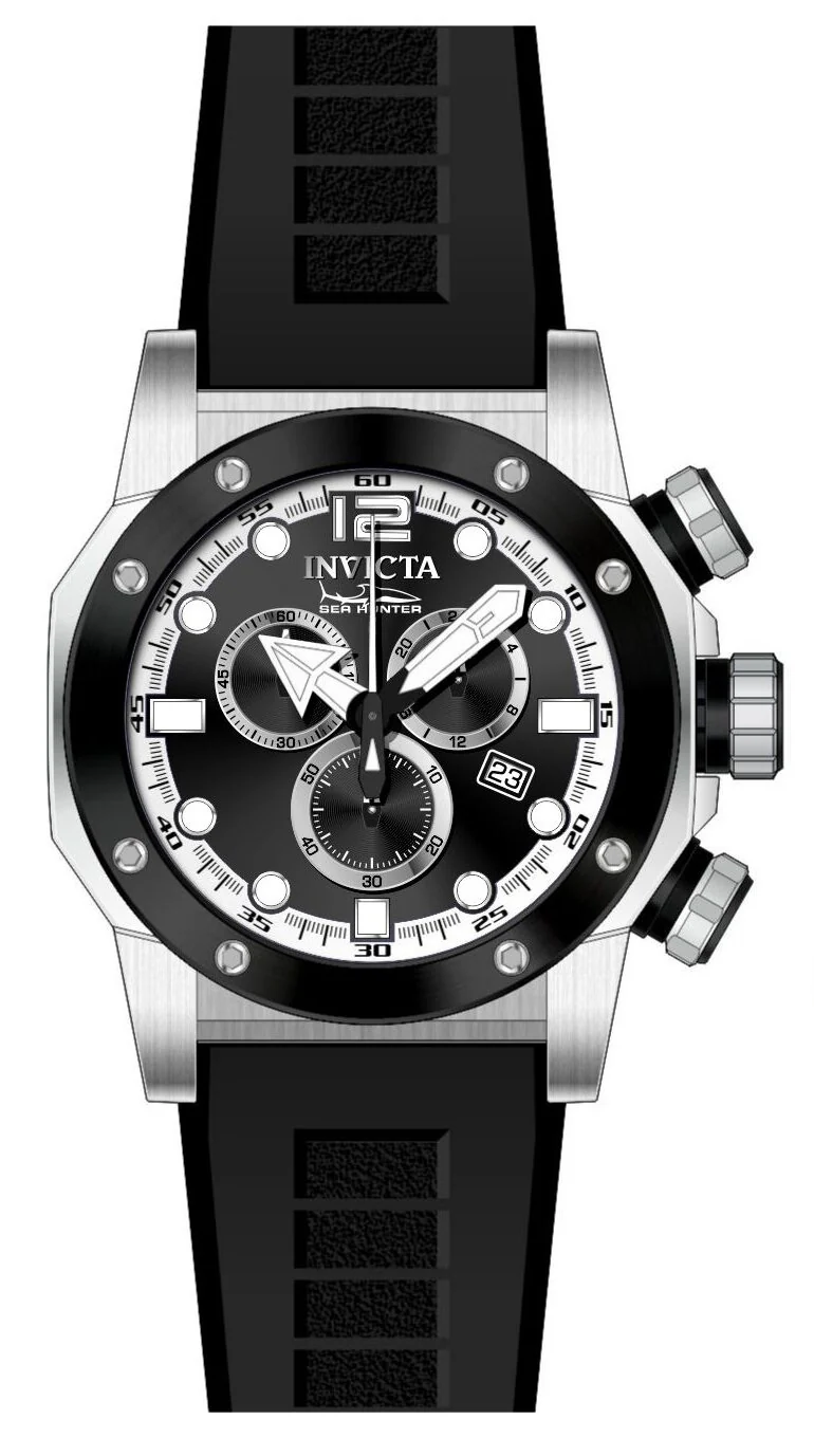 Band For Invicta Sea Hunter Men 48979
