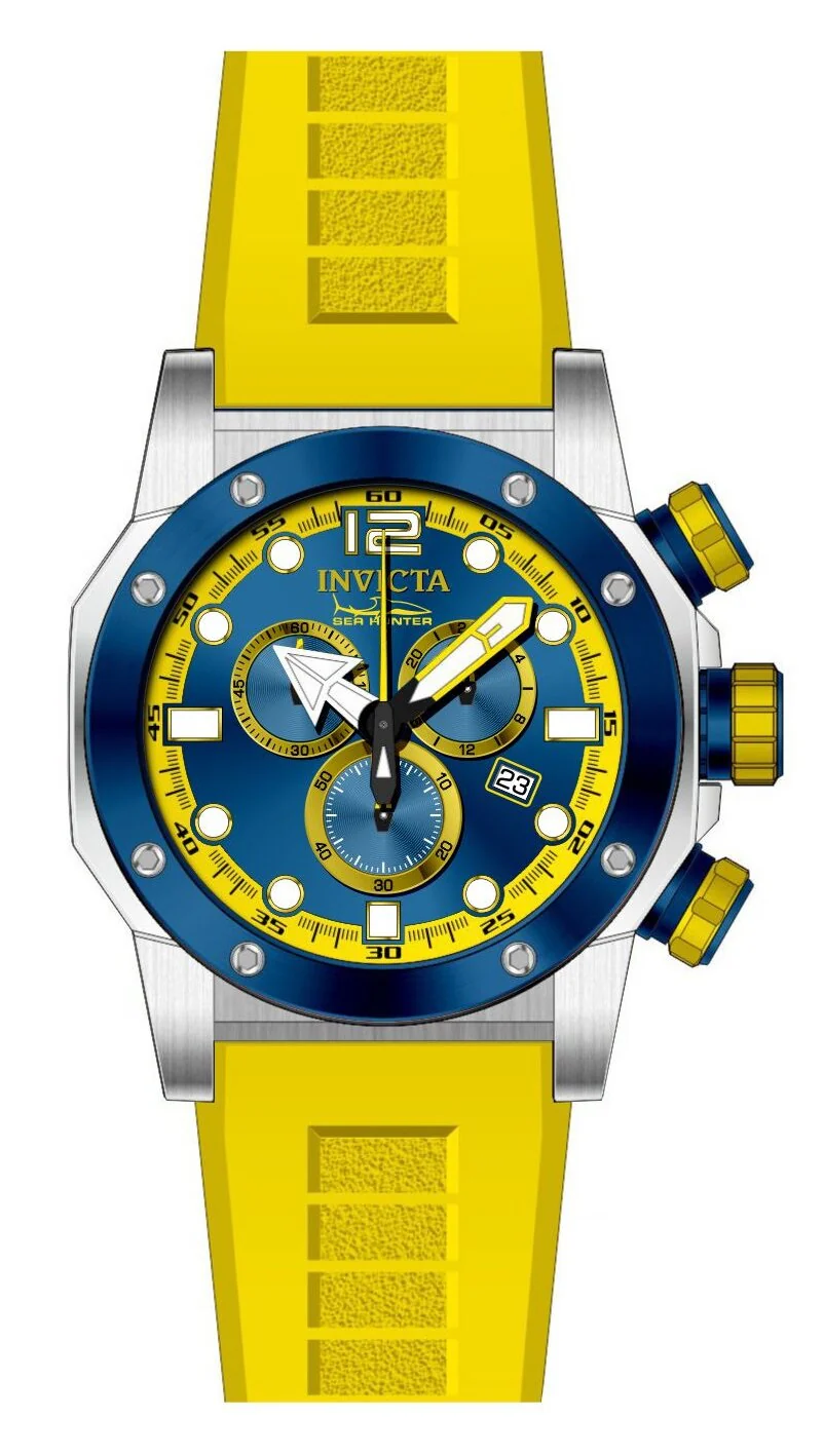 Band For Invicta Sea Hunter Men 48982