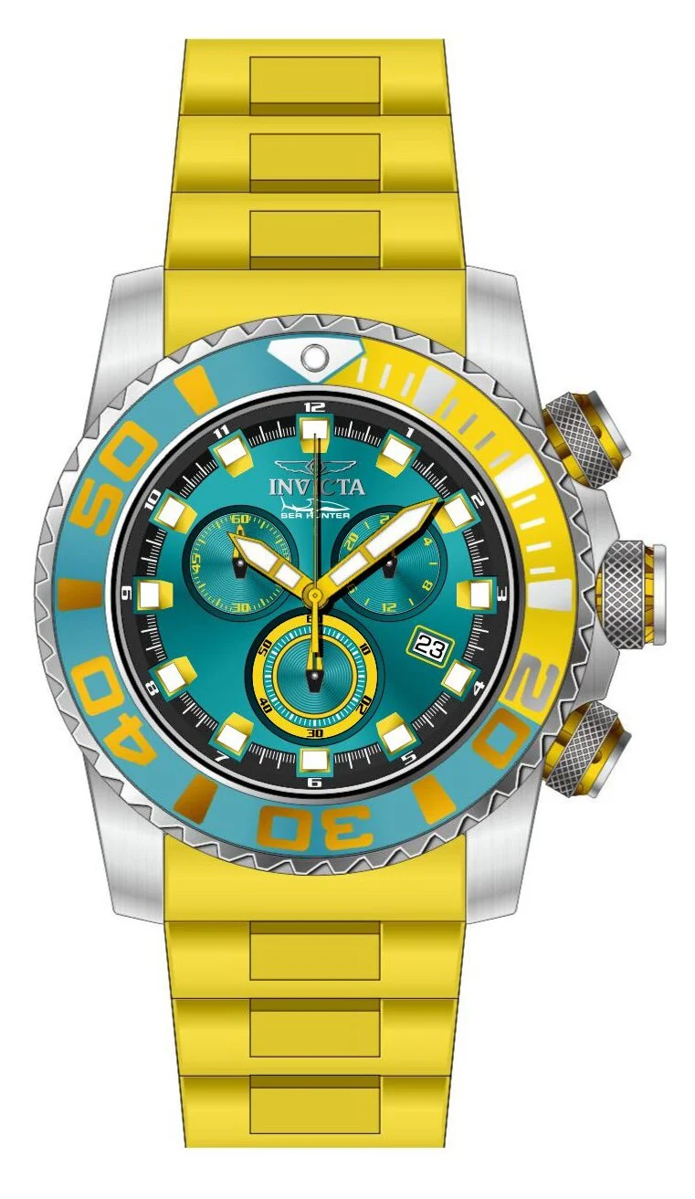 Band For Invicta Sea Hunter Men 48983