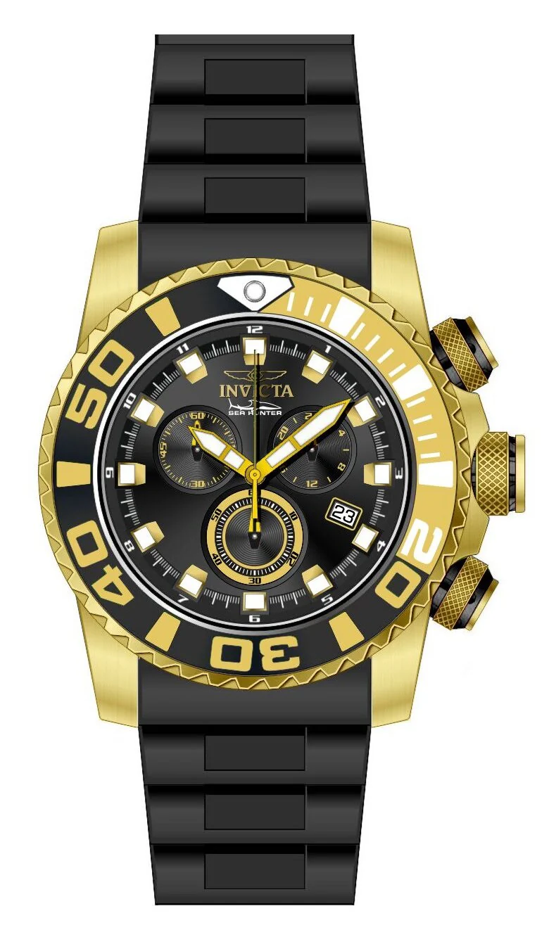 Band For Invicta Sea Hunter Men 48988