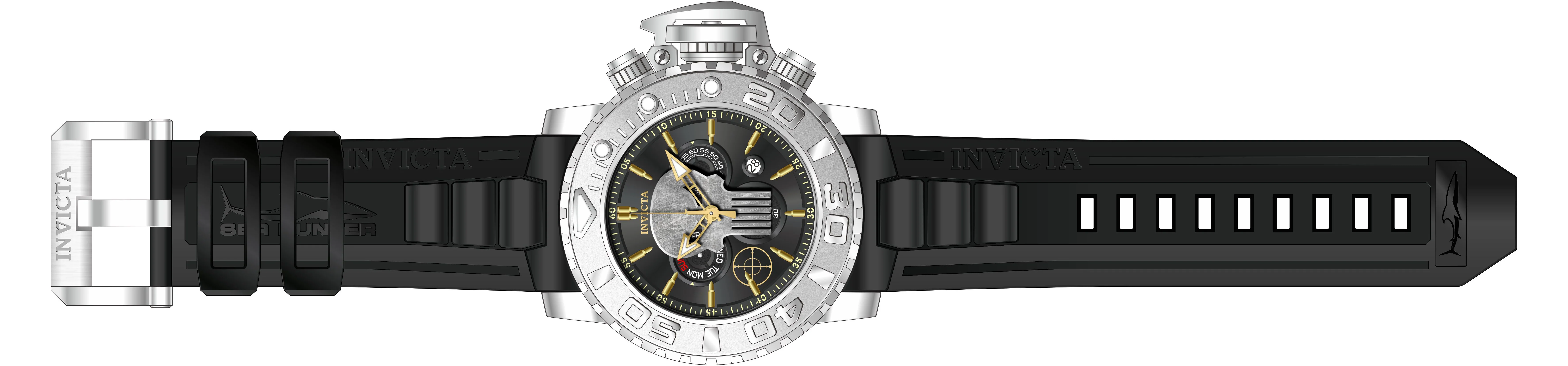 Band For Invicta Sea Hunter Men 50848