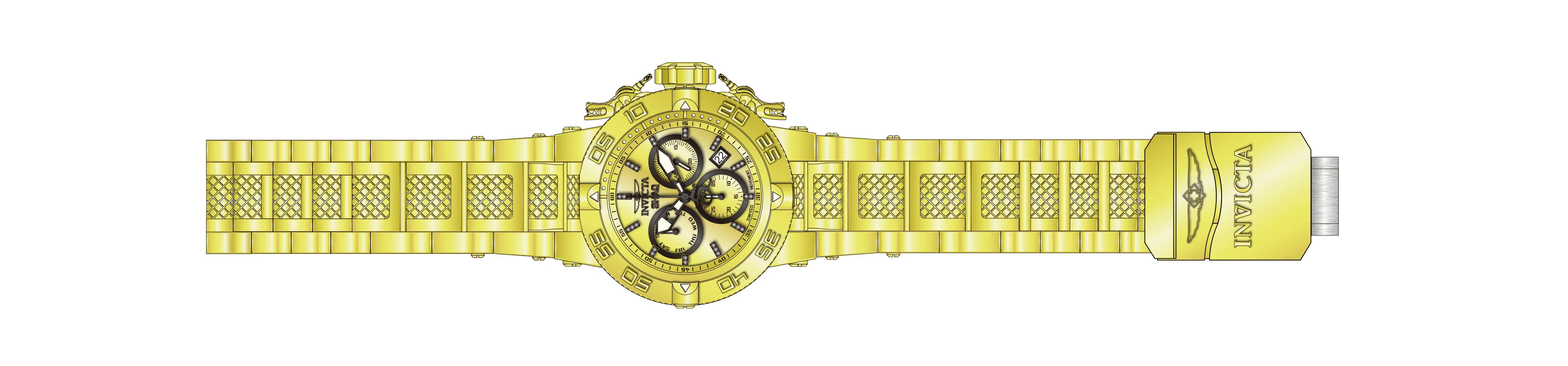 Band For Invicta SHAQ 37262