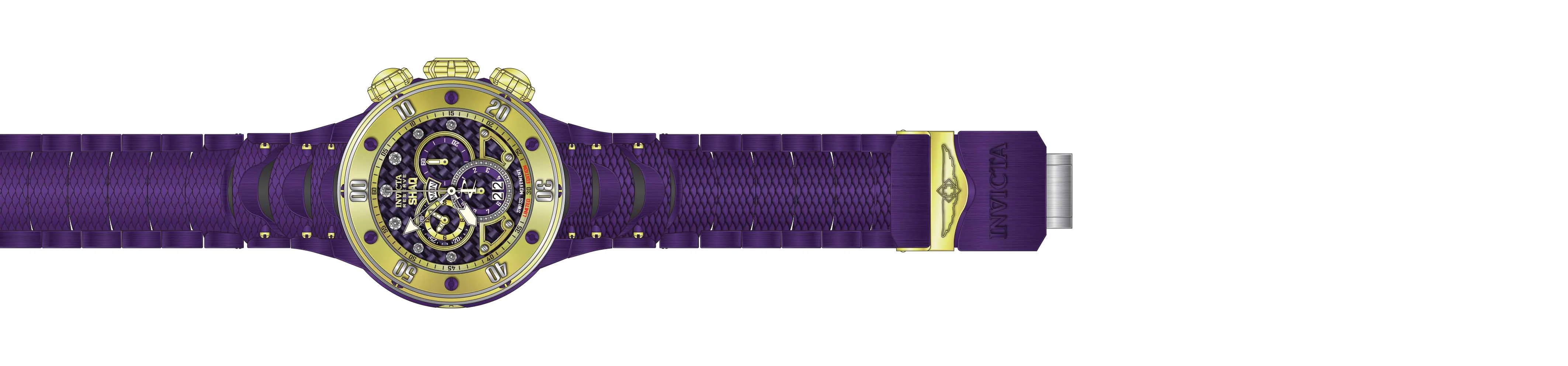 Band For Invicta SHAQ 37750
