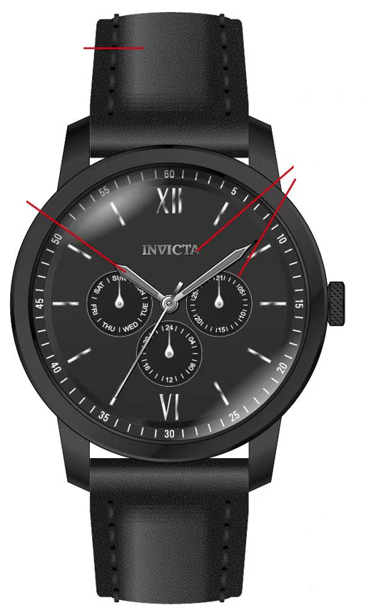 Band For Invicta Specialty Men 44856