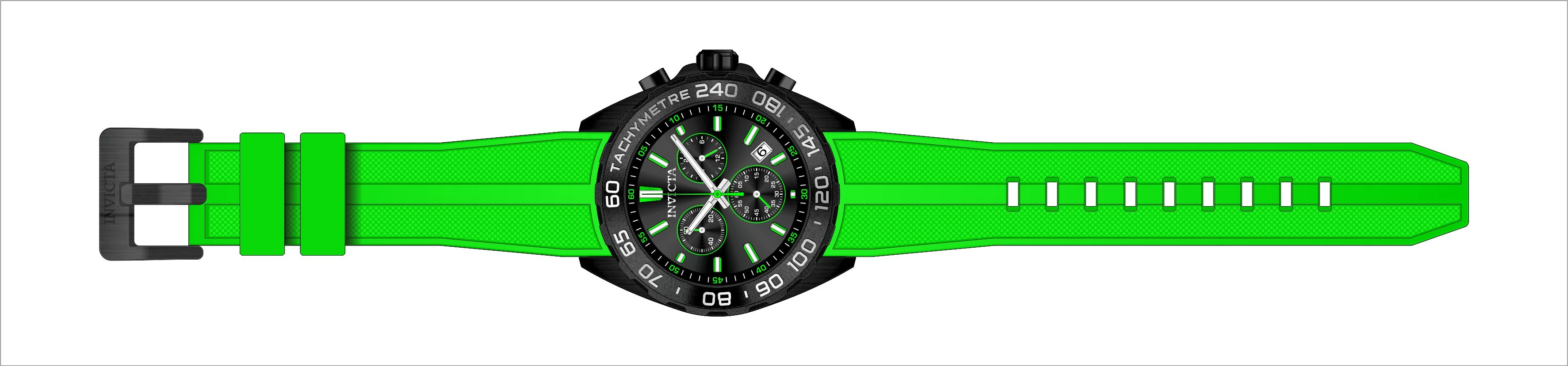 Band For Invicta Speedway Men 44880
