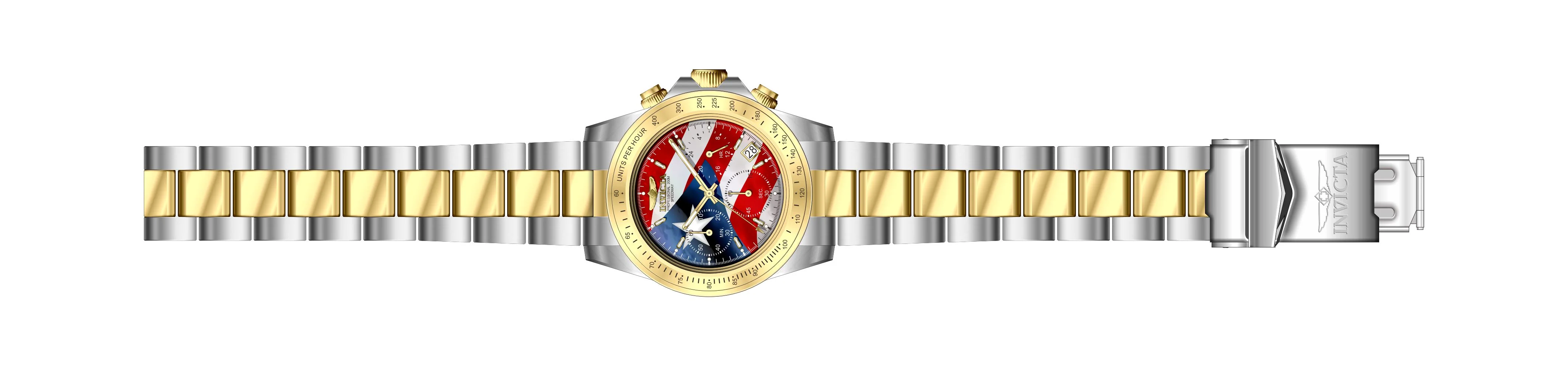Band For Invicta Speedway Men 46115