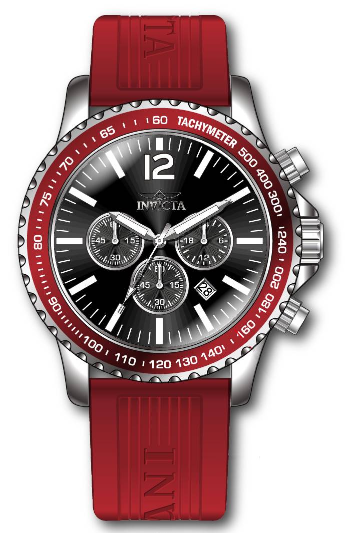Band For Invicta Speedway Men 46351