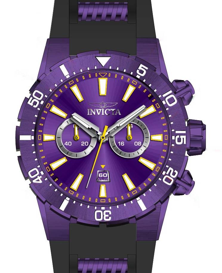 Band For Invicta Speedway Men 46423