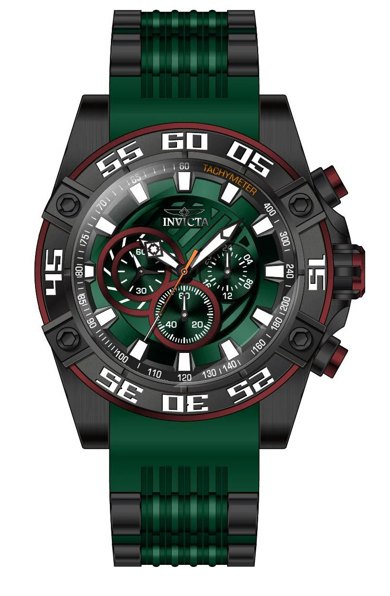 Band For Invicta Speedway Men 46738
