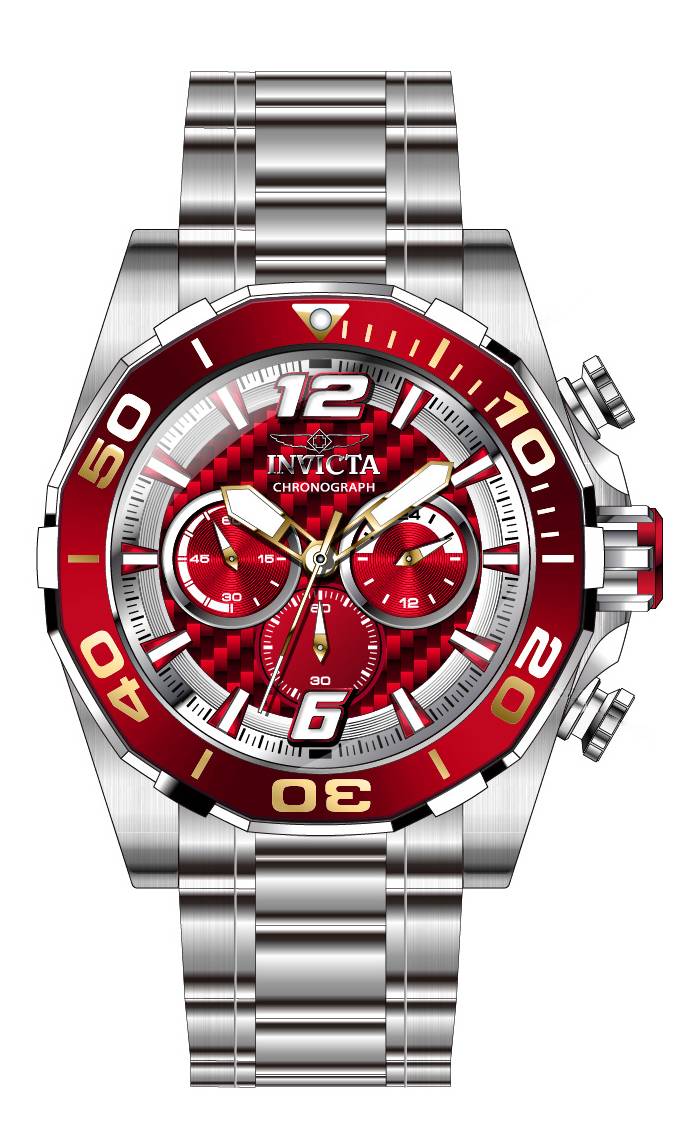 Band For Invicta Speedway Men 46802