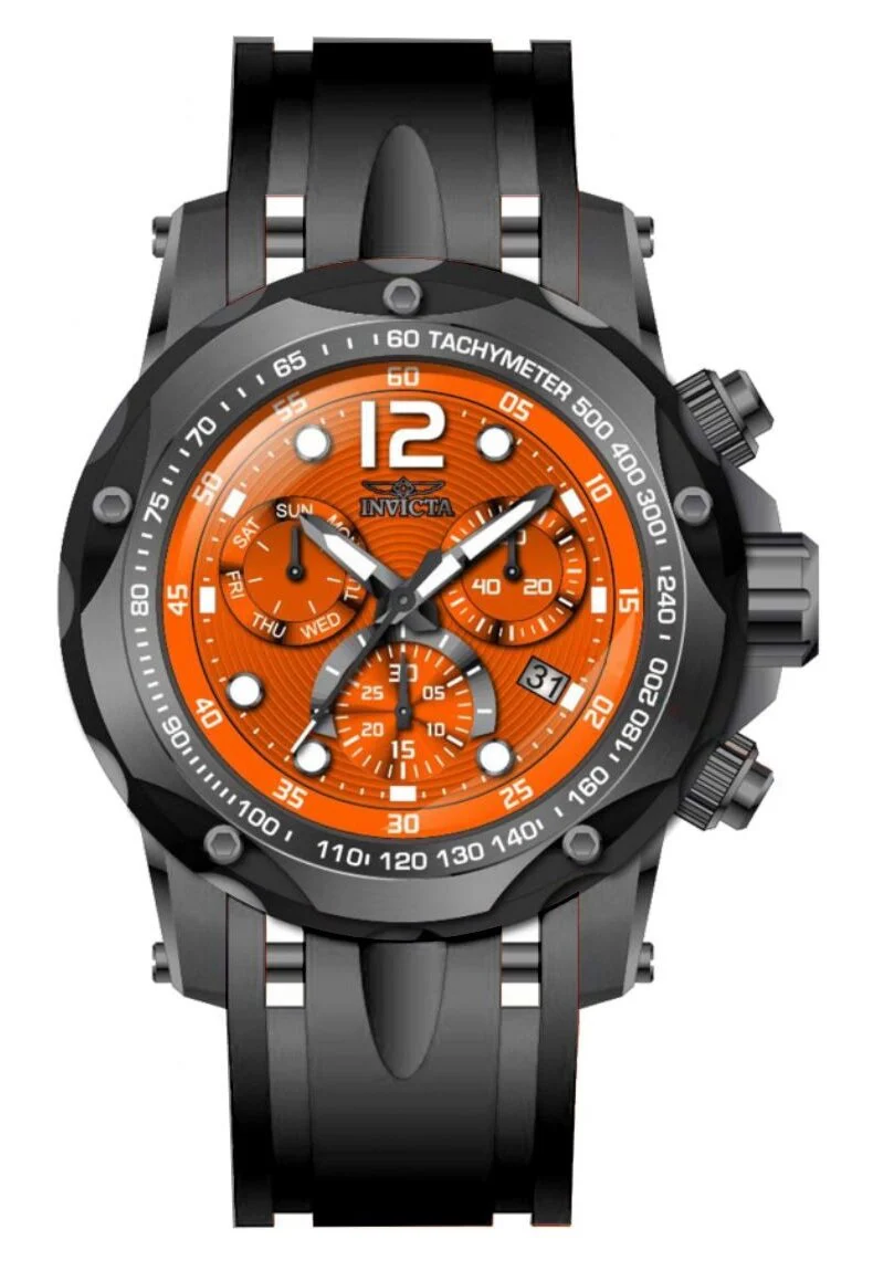 Band For Invicta Speedway Men 48909
