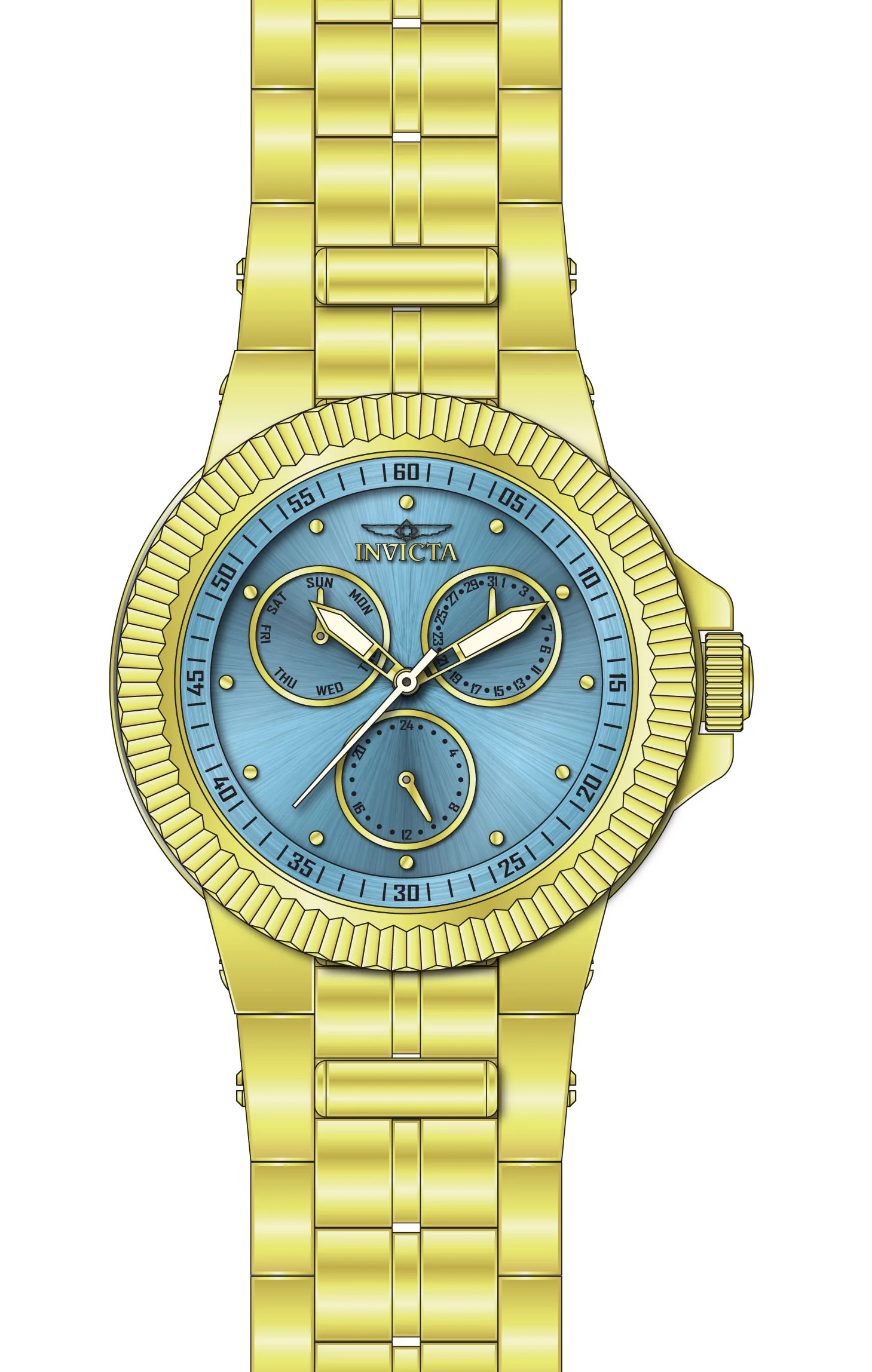 Band For Invicta Subaqua Lady 46599