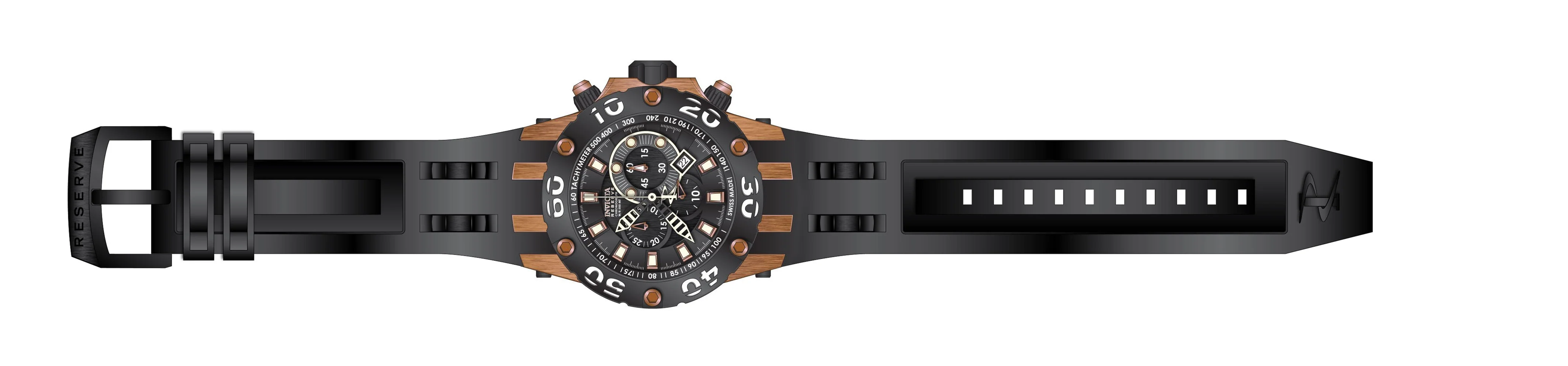 Band For Invicta Subaqua Men 46513 - Image 2