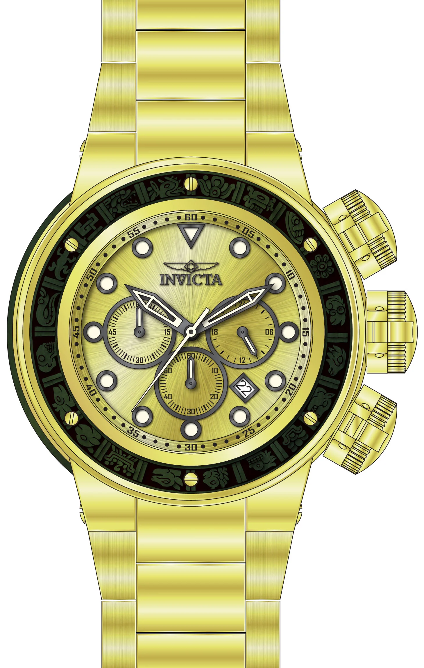 Band For Invicta Subaqua Men 46560