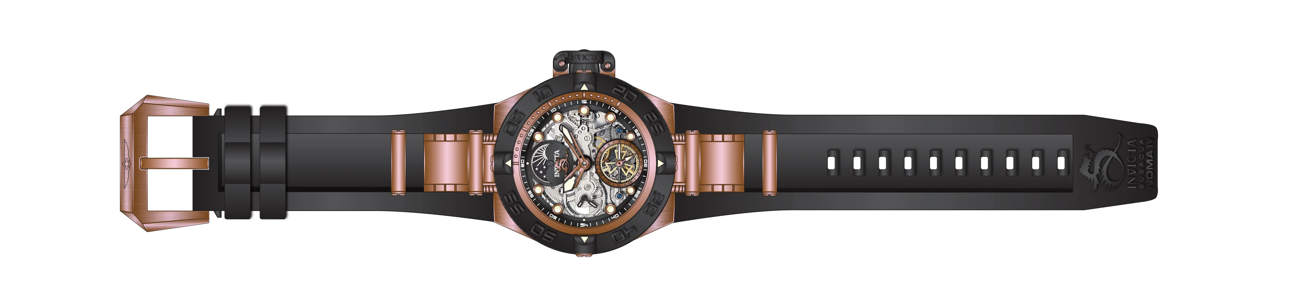 Band for Invicta Subaqua Noma IV Men 43911