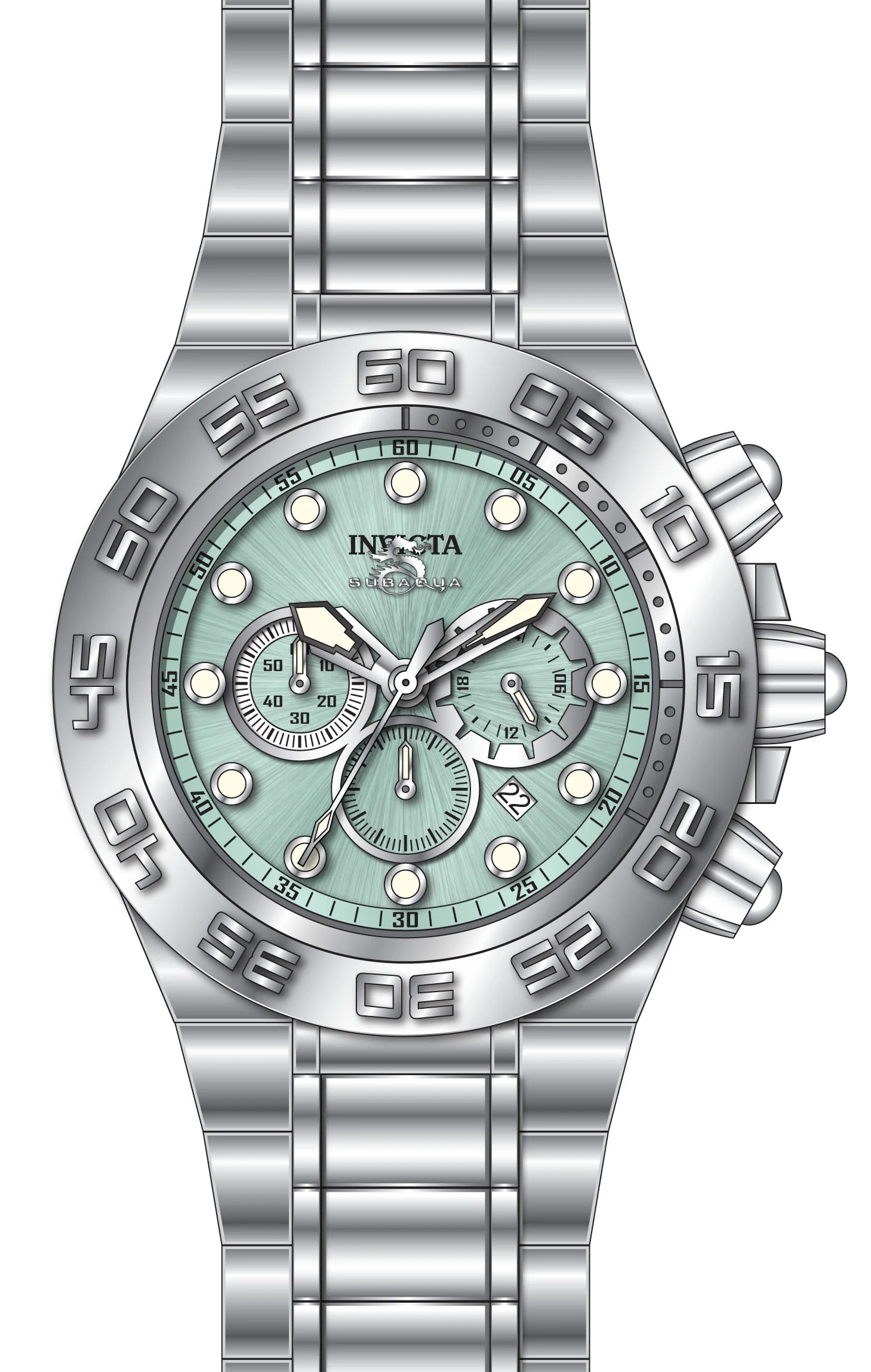 Band For Invicta Subaqua Noma IV Men 46516