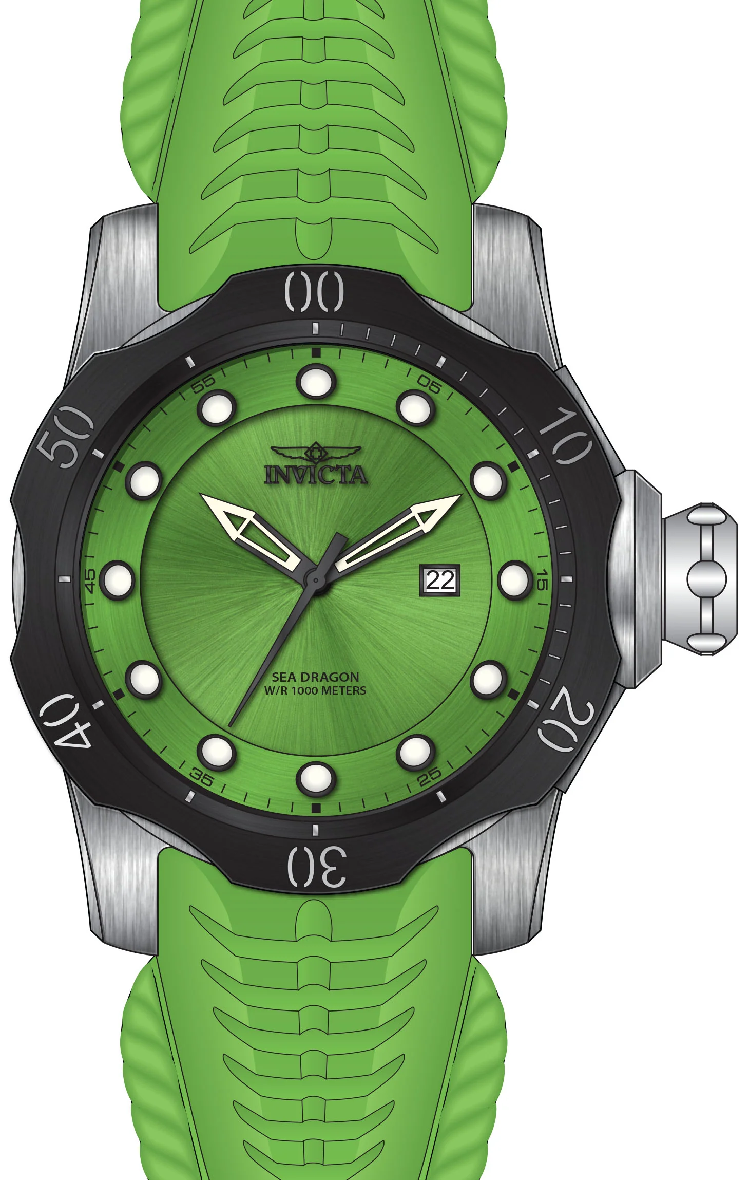 Band For Invicta Venom Men 45495