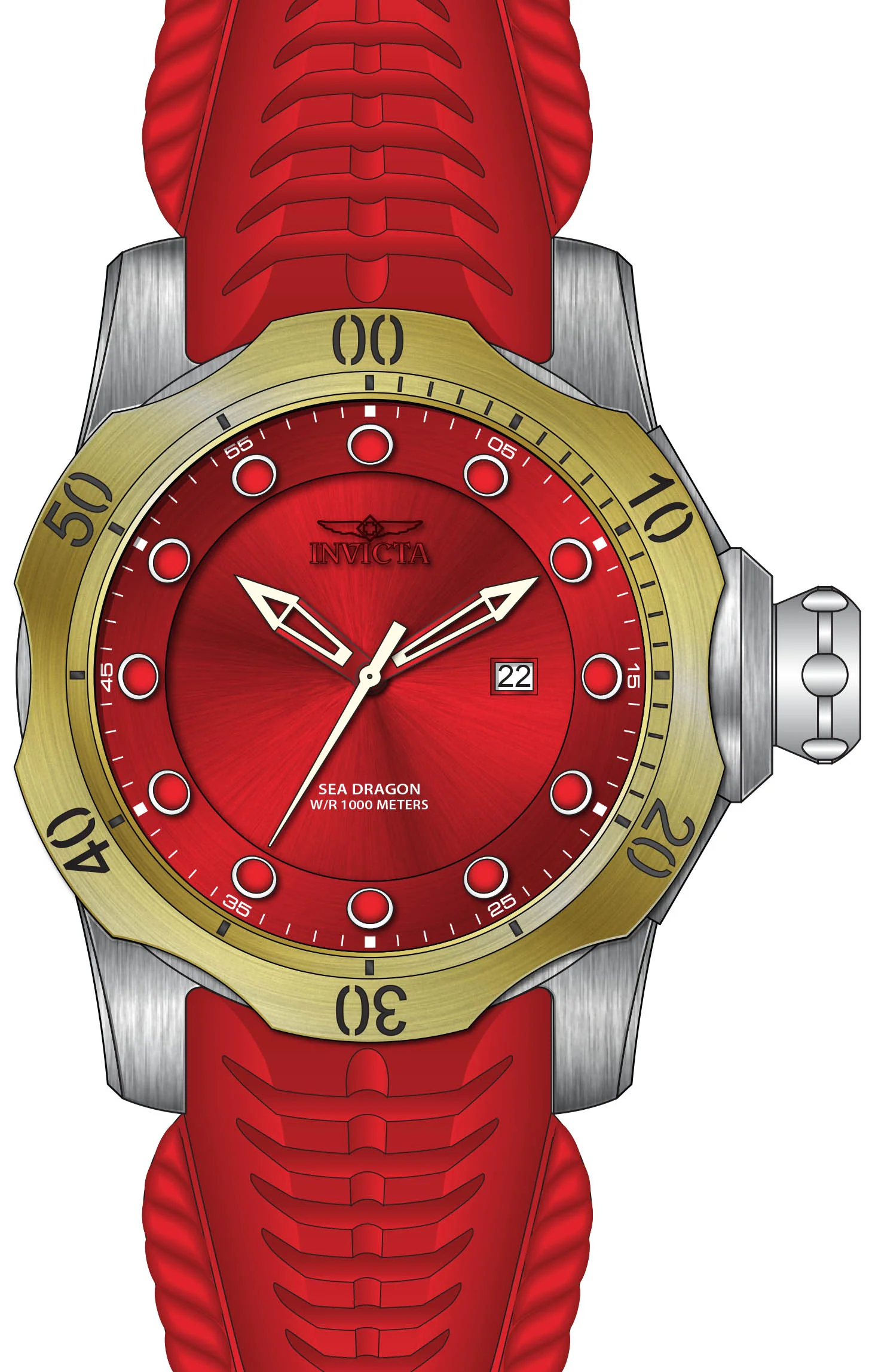Band For Invicta Venom Men 45499
