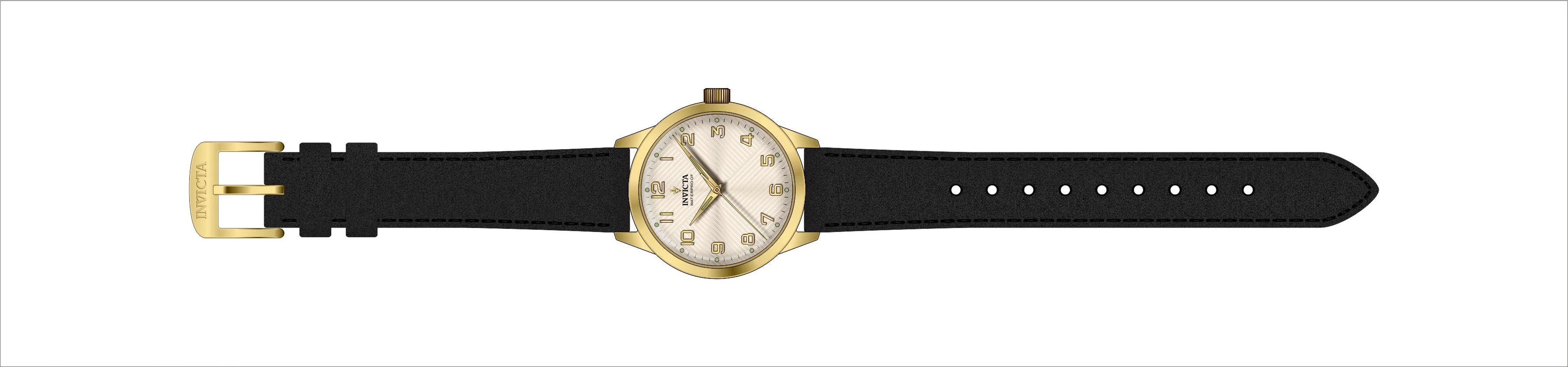 Band for Invicta Vintage men 37066
