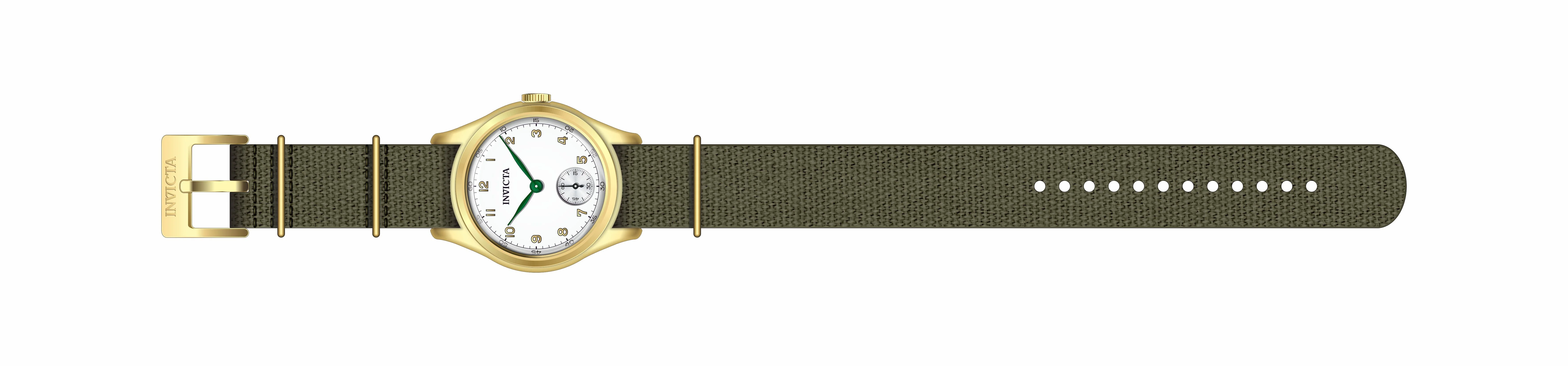 Band for Invicta Vintage men 37072
