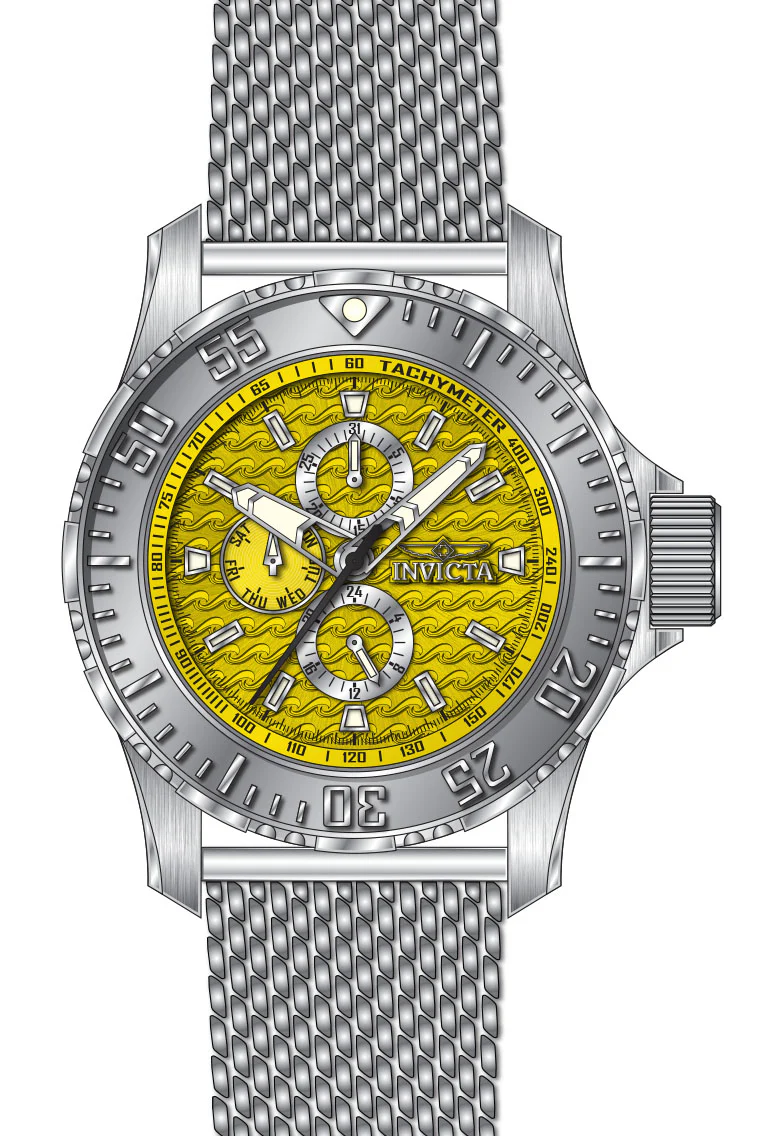 Band For Invicta Vintage Men 48014