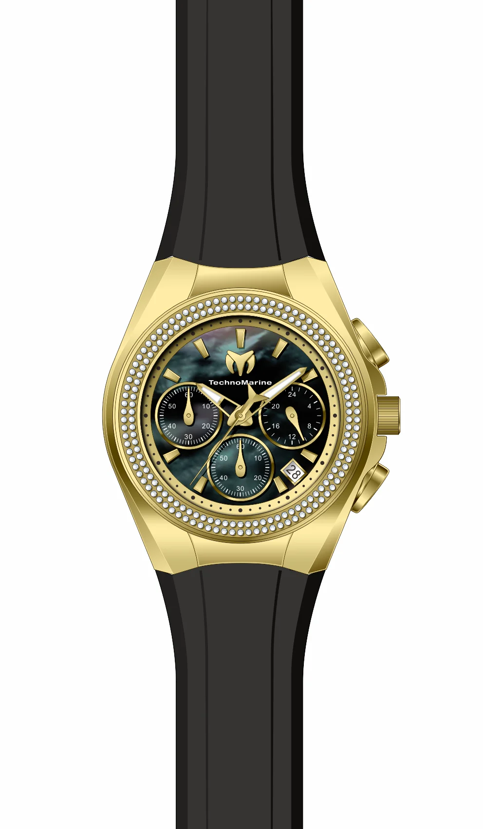 Band for Technomarine Cruise Diva Pave TM-120040