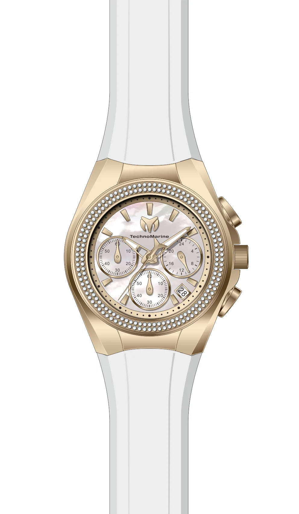 Band for Technomarine Cruise Diva Pave TM-120042