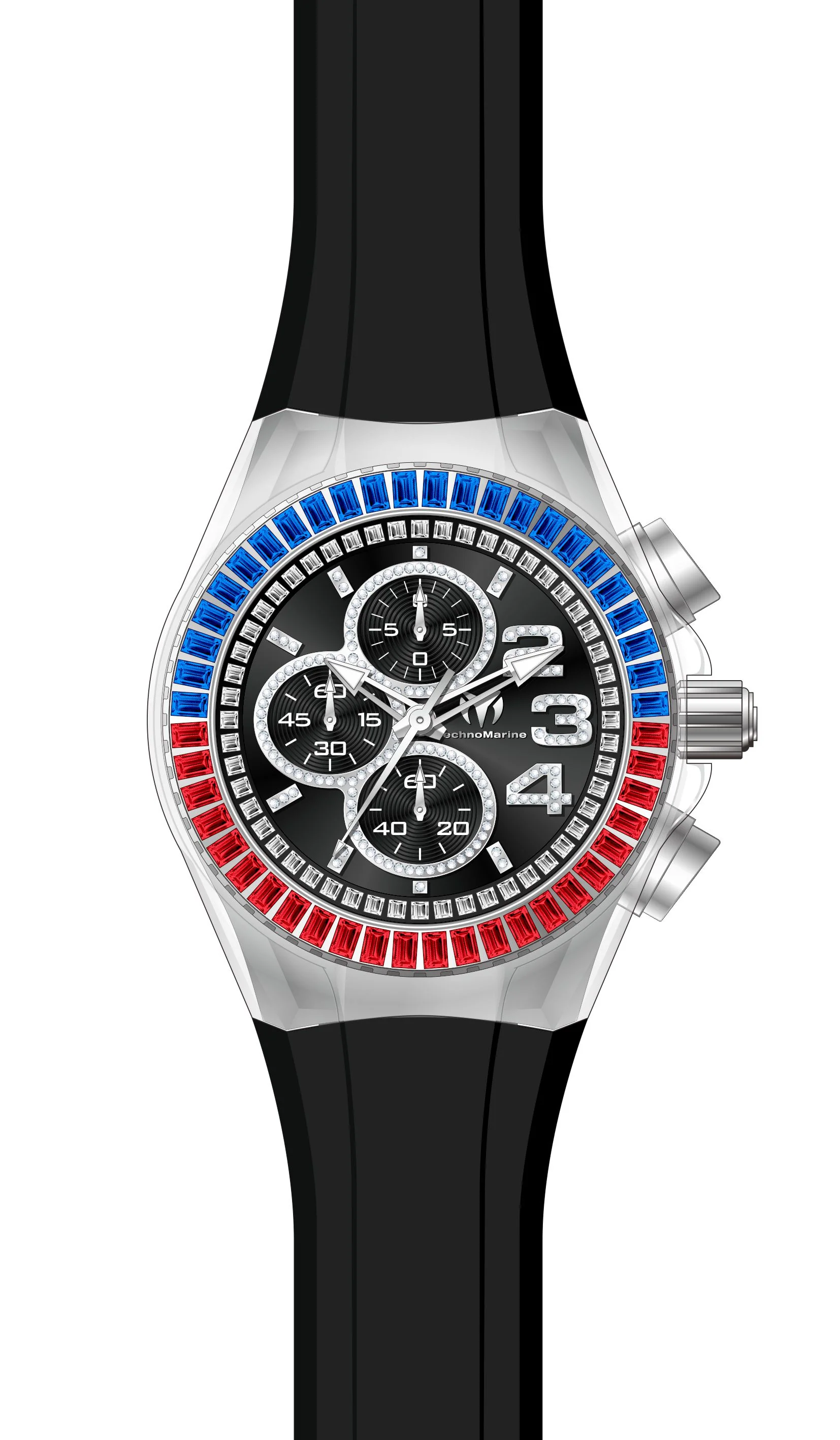 Band for Technomarine Cruise Glitz TM-121008