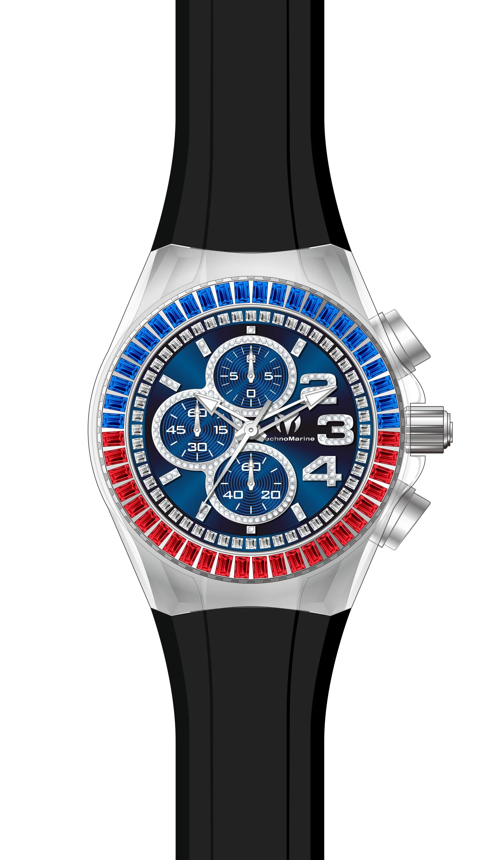 Band for Technomarine Cruise Glitz TM-121009