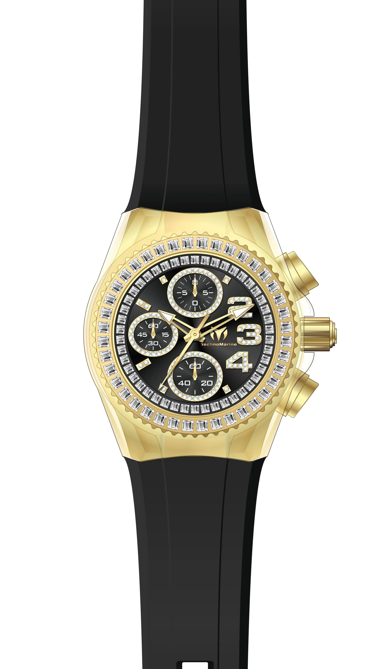 Band for Technomarine Cruise Glitz TM-121042