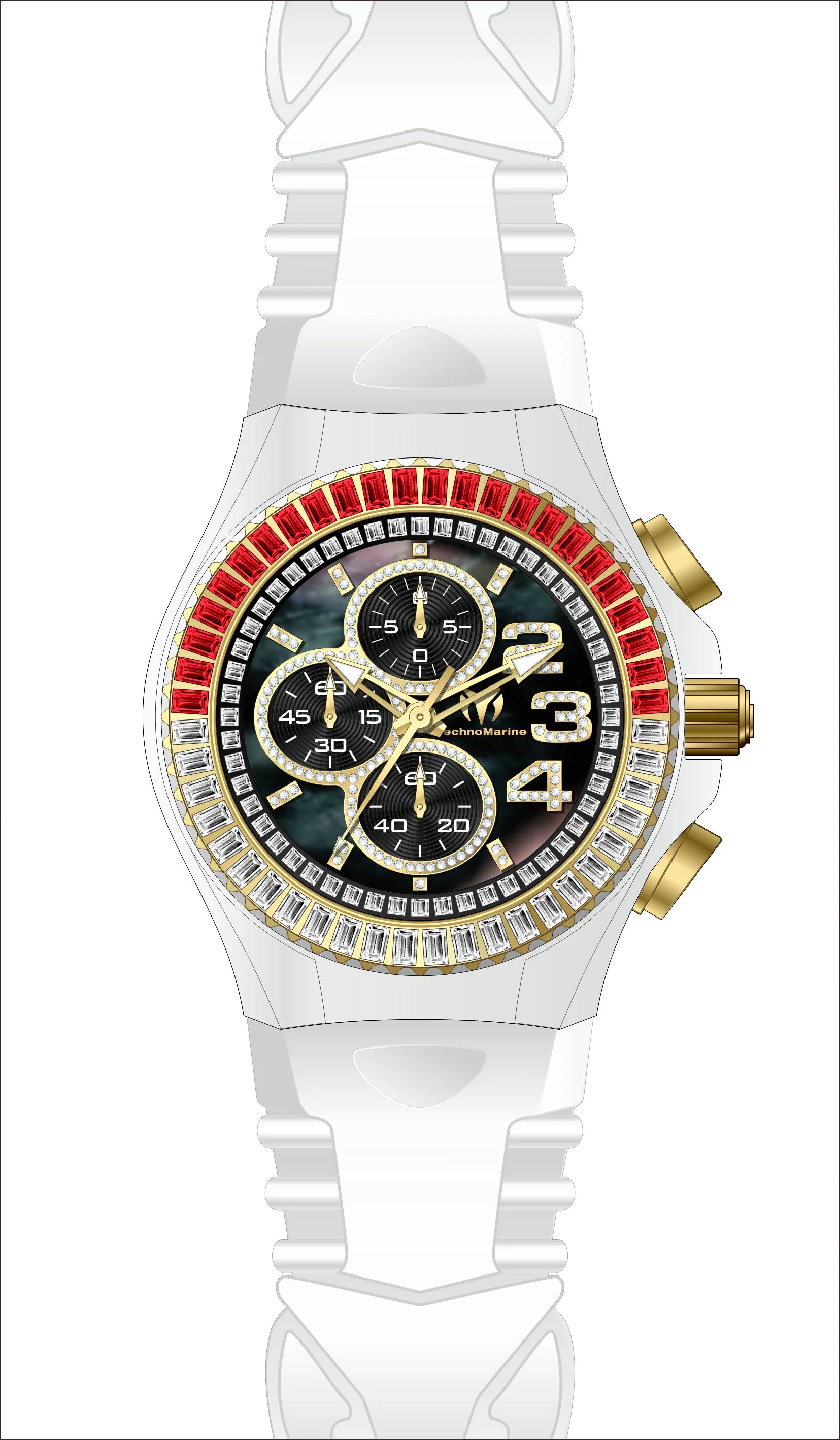 Band for Technomarine Cruise Star TM-121191